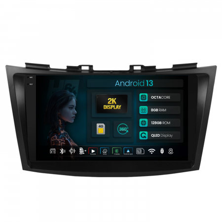 Swift 2011-2014 - Navigatie Android Suzuki Swift 2011-2017 8GB | Hub64.ro