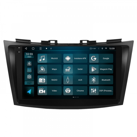 Navigatie Android Suzuki Swift 2011-2017 8GB | Hub64.ro [2]