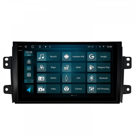 Android 13 Suzuki SX4 / Fiat Sedici QLED | Hub64.ro [3]