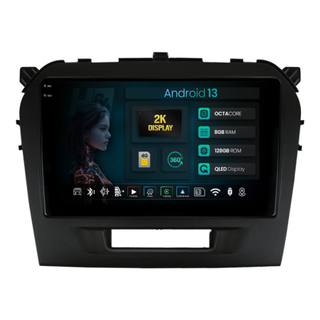Navigații Suzuki Vitara 2015 - >> - Navigatie 2K Android Suzuki Vitara (2015+) 8GB | Hub64.ro