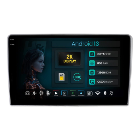 Navigații Toyota Auris 2006-2012 - Navigatie Android Toyota Auris 2006-2012 8GB | Hub64.ro