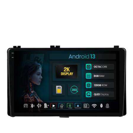 Auris 2017->> - Navigatie Android Toyota Auris 2016+ 8GB | Hub64.ro