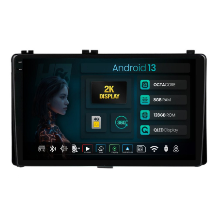Navigații Toyota Auris 2015-2018 - Navigatie Android Toyota Auris 2016+ 8GB | Hub64.ro