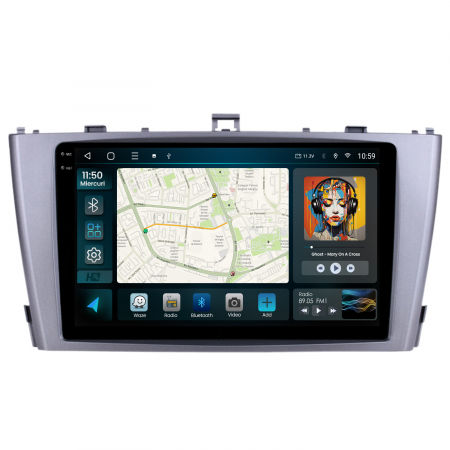 Navigatie 2K Android 13 Toyota Avensis QLED | Hub64.ro [1]