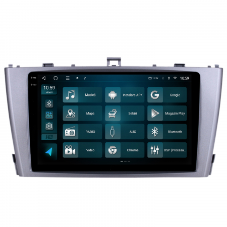 Navigatie 2K Android 13 Toyota Avensis QLED | Hub64.ro [2]