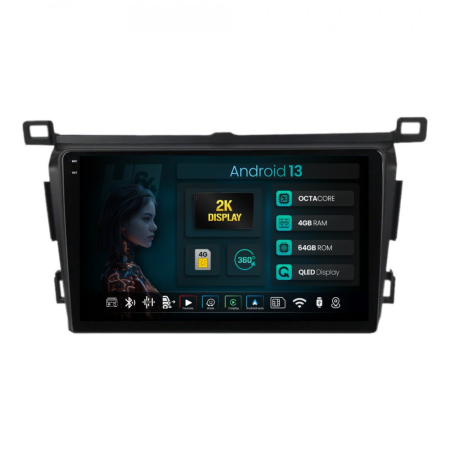 Navigații Toyota Corolla 2007-2013 - Navigatie 2K Android Toyota Corolla QLED | Hub64.ro