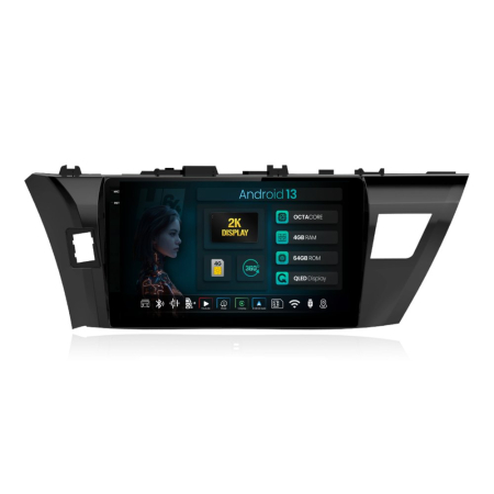 Navigații Toyota Corolla 2013-2018 - Navigatie 2K QLED Toyota Corolla 2012-2016 4GB | Hub64.ro