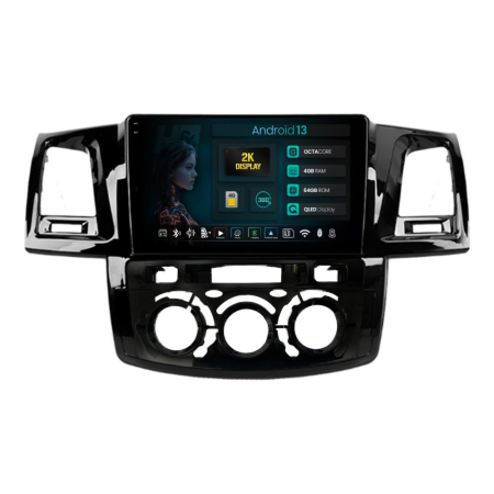 Navigații Toyota Hilux 2005-2015 - Navigatie 2K QLED Toyota Hilux Android 4GB | Hub64.ro