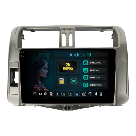 Navigații Toyota Land Cruiser Prado J150 2009-2013 - Navigatie 2K Android Land Cruiser QLED | Hub64.ro