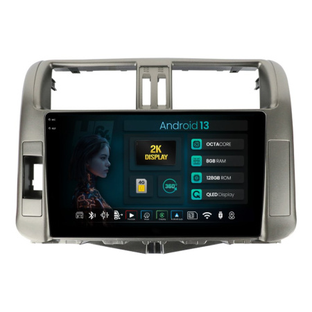 Navigații Toyota Land Cruiser Prado J150 2009-2013 - Navigatie Android Land Cruiser 8+128GB | Hub64.ro