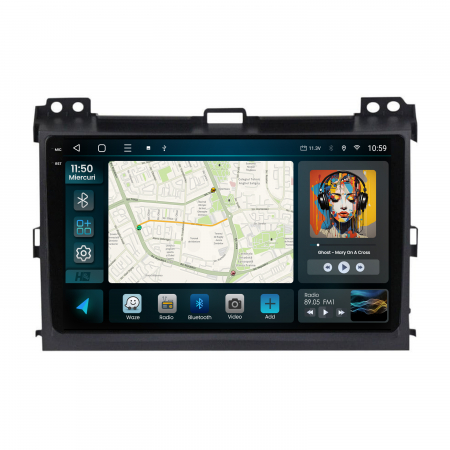 Navigatie 2K Android 13 Toyota Prado QLED | Hub64.ro [1]