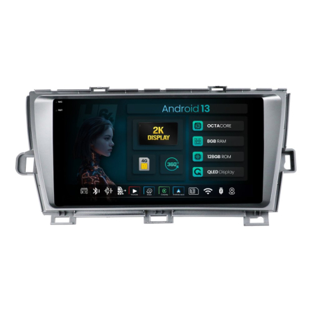 Navigații Toyota Prius 2009-2015 - Navigatie Android Toyota Prius 8GB | Hub64.ro