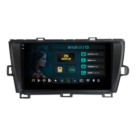 Navigații Toyota Prius 2009-2015 - Navigatie Android Toyota Prius 8GB | Hub64.ro