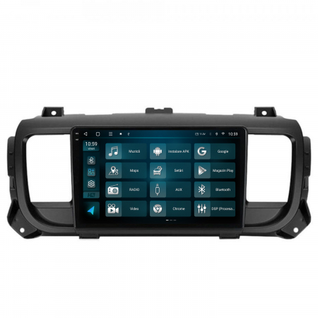 Navigatie 2K Android 13 Toyota Proace 2016+ QLED | Hub64.ro [2]