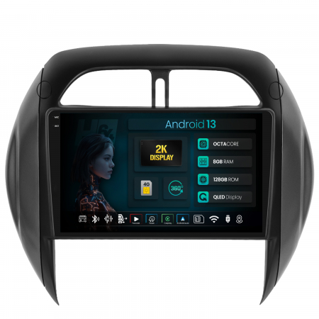 RAV4 2001-2005 - Navigatie Android 13 Toyota RAV4 8+128GB | Hub64.ro