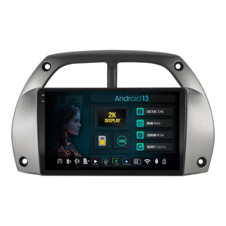 Navigații Toyota RAV4 2000-2005 - Navigatie Android Toyota RAV4 8+128GB | Hub64.ro