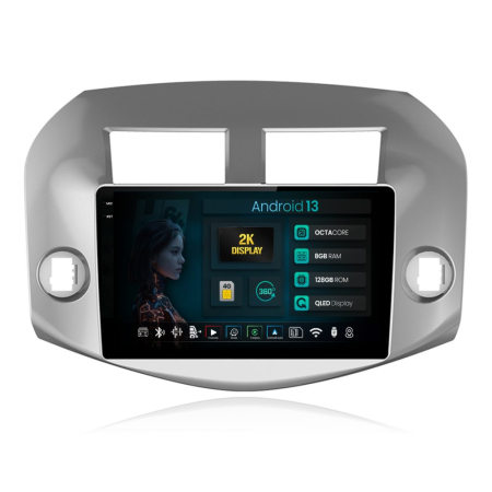 Navigații Toyota RAV4 2006-2012 - Navigatie Android Toyota RAV4 8+128GB | Hub64.ro