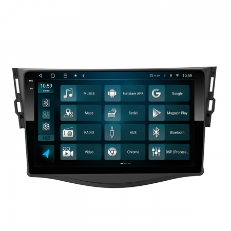 Navigatie Android 13 Toyota RAV4 8+128GB | Hub64.ro [2]