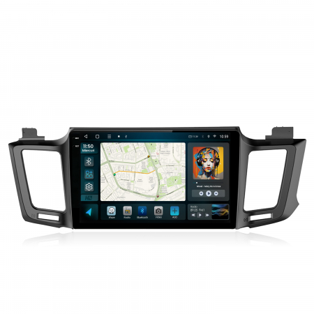 Navigatie 2K Android 13 Toyota RAV4 2013 QLED | Hub64.ro [1]