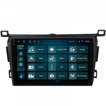 Navigatie 2K Android 13 Toyota RAV4 2013 QLED | Hub64.ro [2]