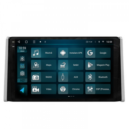 Carplay Android 13 Toyota RAV4 2018+ QLED | Hub64.ro [2]