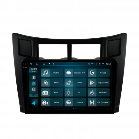 Navigatie 2K QLED Android Toyota Yaris QLED | Hub64.ro [2]