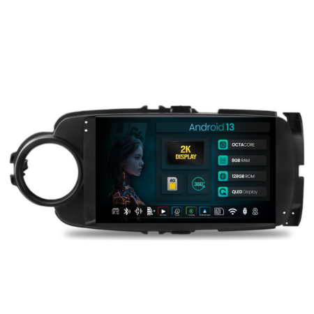 Navigații Toyota Yaris 2011-2018 - Navigatie Android Toyota Yaris 2010+ 8GB | Hub64.ro