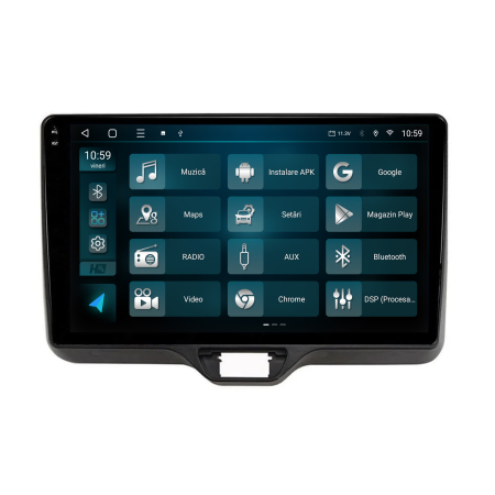 Navigatie 2K QLED Android Toyota Yaris QLED | Hub64.ro [2]