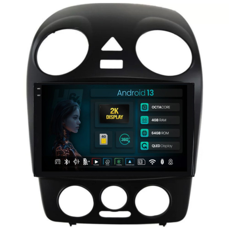 Navigații auto dedicate - Navigatie 2K VW New Beetle 4GB | Hub64.ro