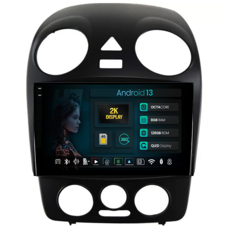 Navigații auto dedicate - Navigatie 2K VW New Beetle 8GB | Hub64.ro