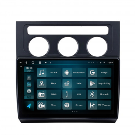 Navigatie Android 13 Volkswagen Touran 8GB | Hub64.ro [2]