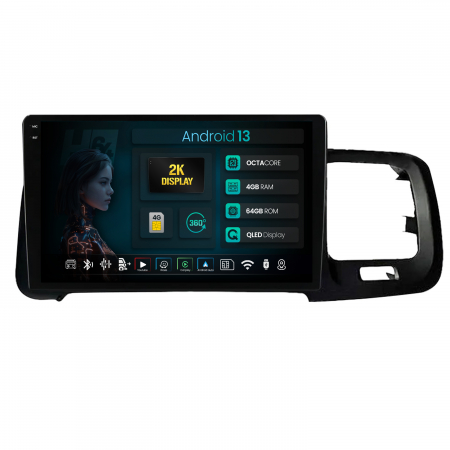 Navigatie 2K QLED Volvo S60 2010-2015 4GB | Hub64.ro [0]
