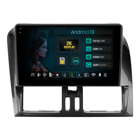 Navigații Volvo XC60 2013-2017 - Navigatie 2K Android Volvo XC60 (2013-2017) 4GB | Hub64.ro