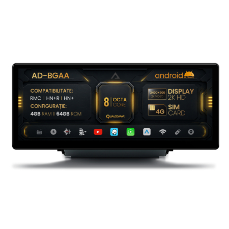 Navigații Audi Q3 8U 2011-2018 - Multimedia Android Audi Q3 8U (2013-2018), RMC / HN+R / HN+