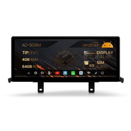Navigații auto dedicate - Navigatie Android BMW Seria 1 (F20/21) (2018-2019) 12,3" inch | Hub64.ro