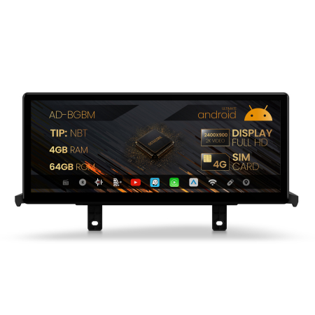 Navigații auto dedicate - Navigatie Android Seria 1 (F20/F21) / Seria 2 (F23) (2011-2016) 12,3" inch | Hub64.ro