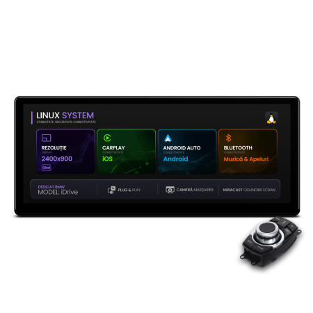 Navigații auto dedicate - Linux CarPlay BMW Seria 3 E90/E91/E92/E93 Varianta CCC | Hub64.ro