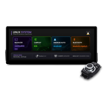 Navigații BMW Seria 3 E90/E91/E92/E93 2005-2013 - Linux CarPlay BMW Seria 3 E90/E91/E92/E93 Varianta CCC | Hub64.ro