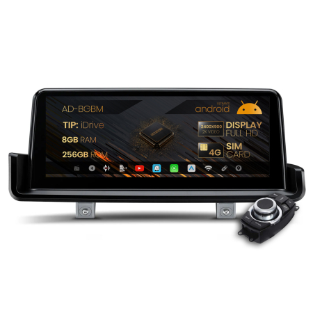Navigatie BMW Seria 3 E90/E91/E92/E93 (2005-2012), Varianta iDrive, Android, BM-Octacore / 8GB RAM + 256GB ROM, 10.25" Inch - AD-BGBM10254ICI+AD-BGRKITBMI111 [0]