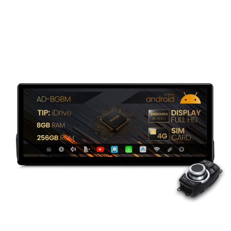 Navigații auto dedicate - Android BMW Seria 3 E90/91/92 8GB | Hub64.ro