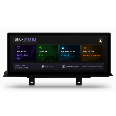 Navigații auto dedicate - Linux CarPlay BMW Seria 4 F32/F33/F36 Varianta NBT | Hub64.ro