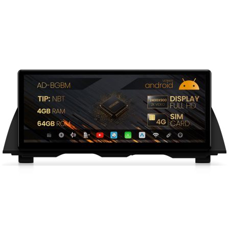 Navigații auto dedicate - Android BMW Seria 5 4GB NBT | Hub64.ro