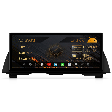 Navigații auto dedicate - Android BMW Seria 5 GT 4GB CIC | Hub64.ro