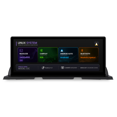 Navigații auto dedicate - Linux CarPlay BMW Seria 6 Varianta CIC | Hub64.ro