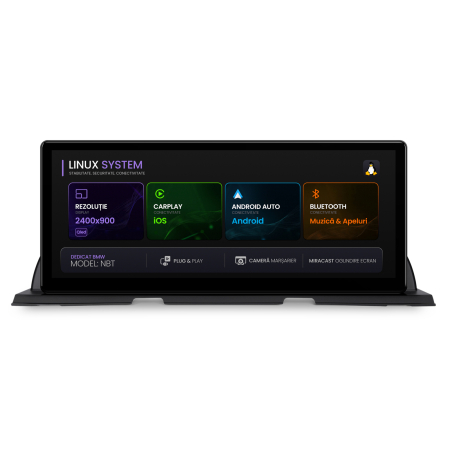 Navigații auto dedicate - Linux CarPlay BMW Seria 6 Varianta NBT | Hub64.ro