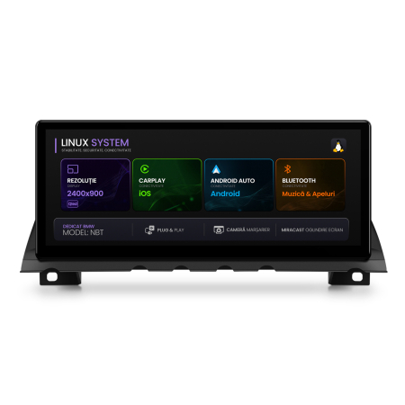 Navigații auto dedicate - Linux CarPlay BMW Seria 7 F01/F02 Varianta NBT | Hub64.ro