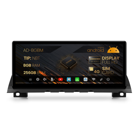 Navigații auto dedicate - Navigatie Android BMW Seria 7 12,3" inch NBT | Hub64.ro