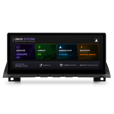 Navigații auto dedicate - Linux CarPlay BMW Seria 7 Varianta EVO | Hub64.ro