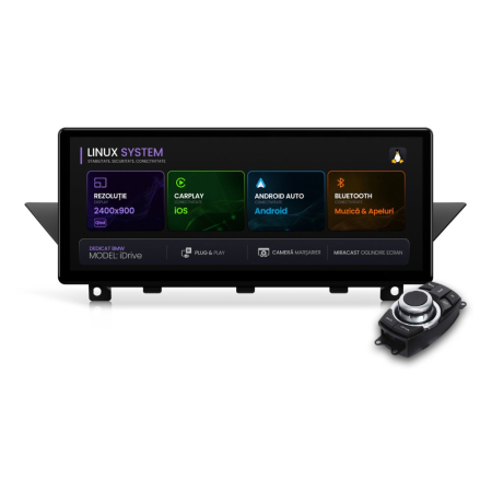 Navigații auto dedicate - Linux CarPlay BMW X1 E84 Varianta CIC | Hub64.ro