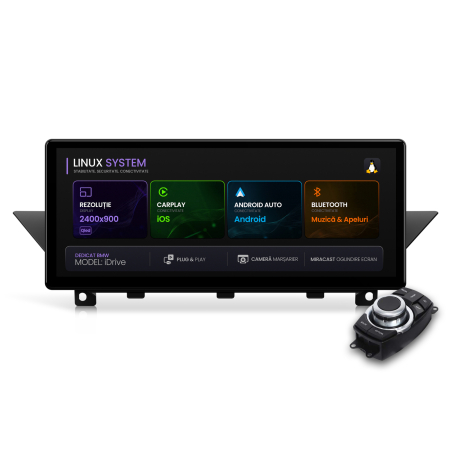 Navigații auto dedicate - Linux CarPlay BMW X1 E84 Varianta CIC | Hub64.ro